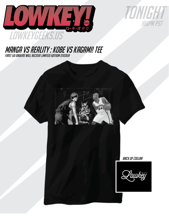 ***RETRO RELEASE!*** ~ LOWKEY! "KOBE VS KAGAMI" TEE