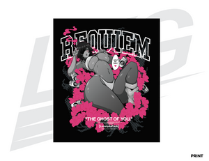 LIMITED EDITION ART PRINT - LOWKEY! "SADGIRL HIMENO" PRINT