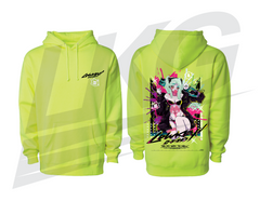 LOWKEY! SWW REBECCA "ON MY WAY TO HELL" HOODIE - VOLT