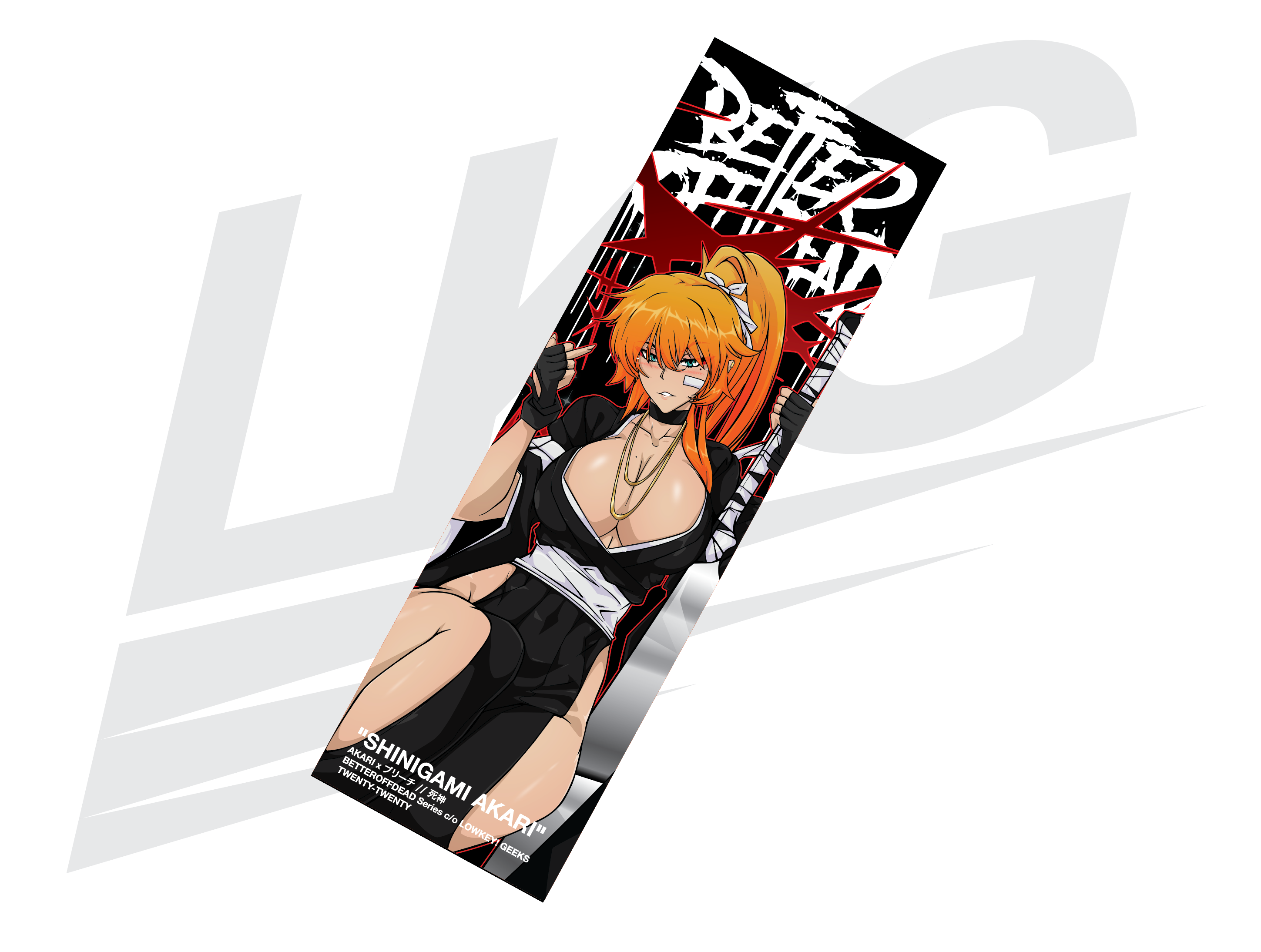 "BETTER OFF DEAD" SHINIGAMI AKARI VERT BUMPER