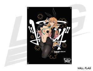 LOWKEY! "HYPE MARIN" REVERSE BUNNY WALL FLAG