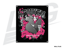 LOWKEY! "SADGIRL HIMENO" WALL FLAG