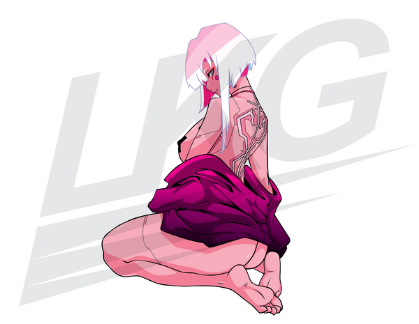 LOWKEY! SWW LUCY 2077 DIE CUT