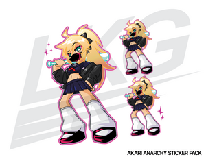 AKARI ANARCHY CHIBI STICKER PACK