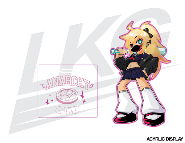 LOWKEY! "AKARI ANARCHY" ACRYLIC DISPLAY