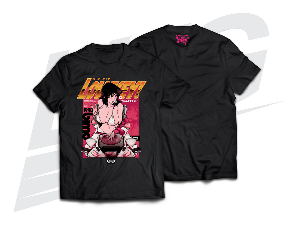 LOWKEY! GB "REIKO" TEE - BLACK