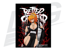 LIMITED EDITION ART PRINT - LOWKEY! "BETTER OFF DEAD" SHINIGAMI AKARI