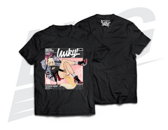 LOWKEY! "HYPE CHISATO X IZUNA" TEE - BLACK