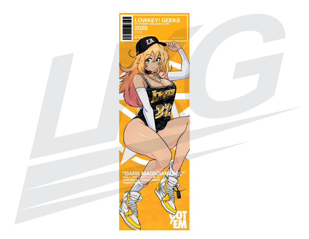 HYPE DARK MAGICIAN GIRL VERT BUMPER - AWAY VER.