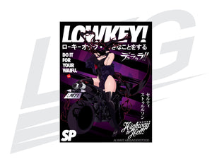 LIMITED EDITION ART PRINT - "LOWKEY! SPECIAL ISSUE: SWW CELTY ART PRINT"