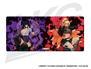 LOWKEY! "KYUUBI & SUSANO’O” AKARI GAMING MOUSE PAD