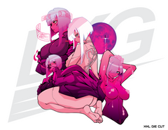 LOWKEY! SWW LUCY 2077 "BD" - JUMBO DIE CUT