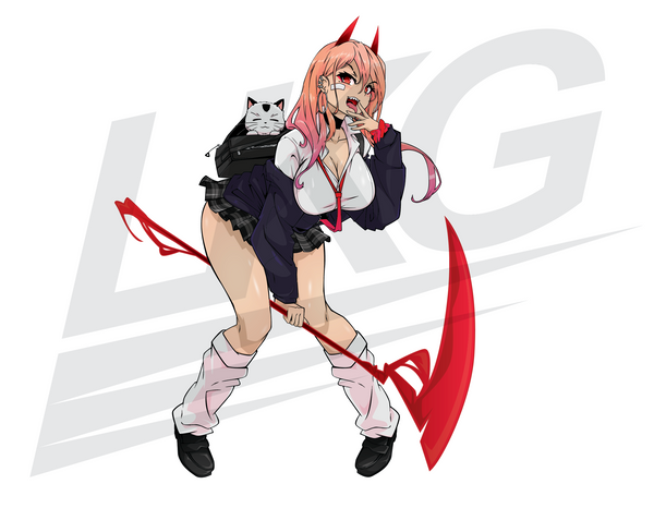 AKARI X POWER “GYARU” DIE CUT