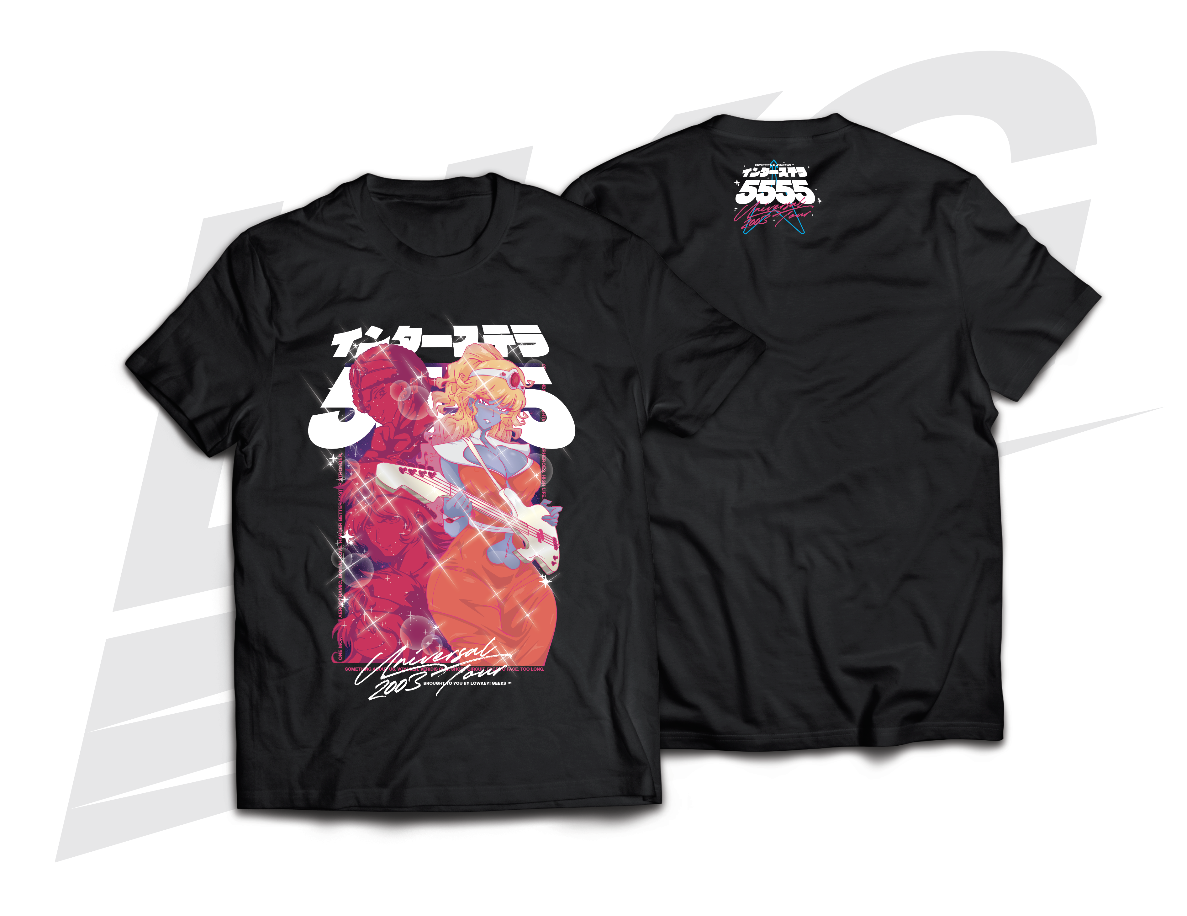 LOWKEY! "INTERSTELLA 5555" UNIVERSAL TOUR TEE