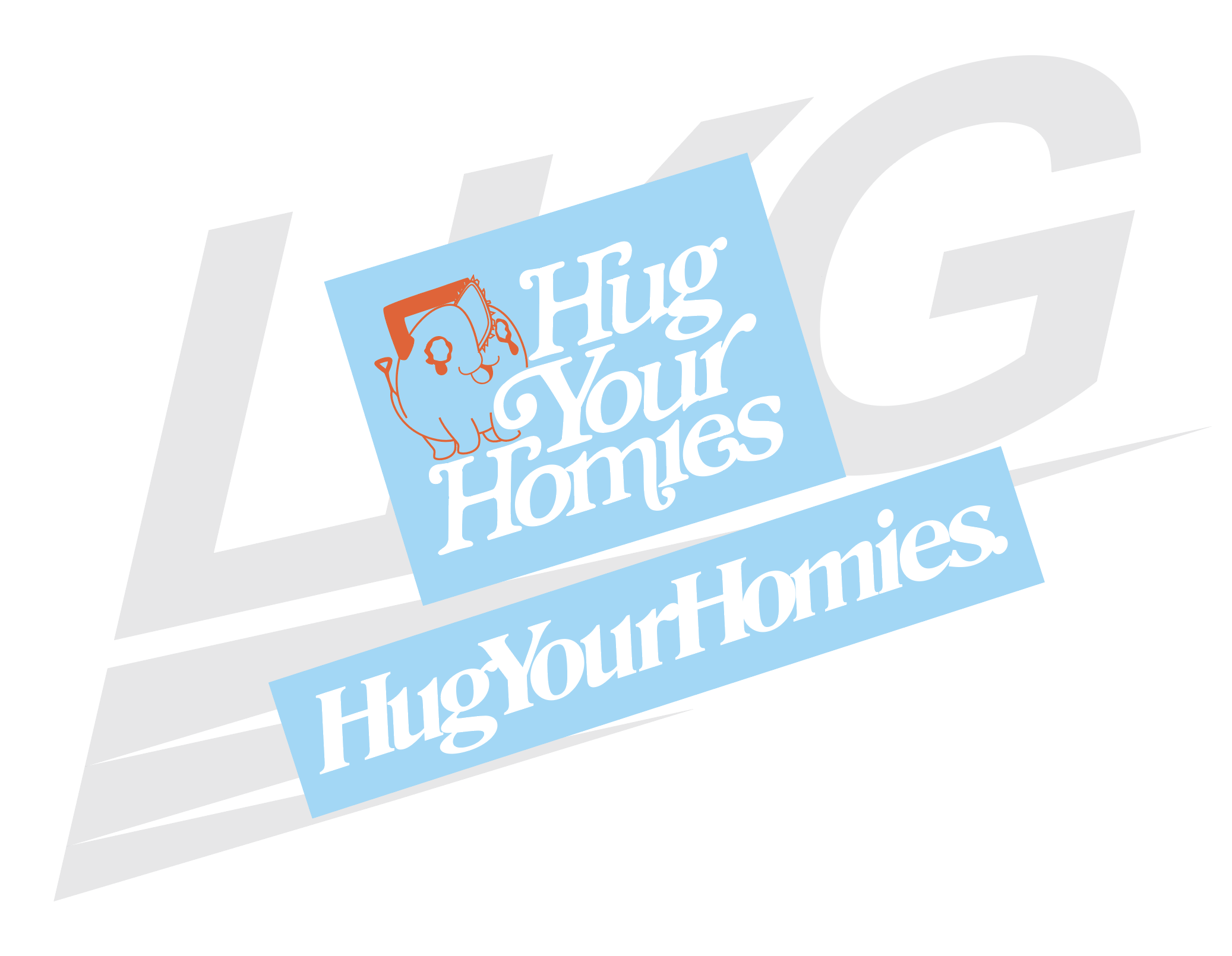 LOWKEY! "HUG YOUR HOMIES" DECAL PACK