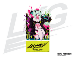 LOWKEY! SWW REBECCA "OMWH" ACRYLIC DISPLAY - DUAL LAYER