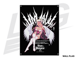 ***SPECIAL RELEASE!*** ~ LOWKEY! "UNHOLY" THOTS & PRAYERS WALL FLAG